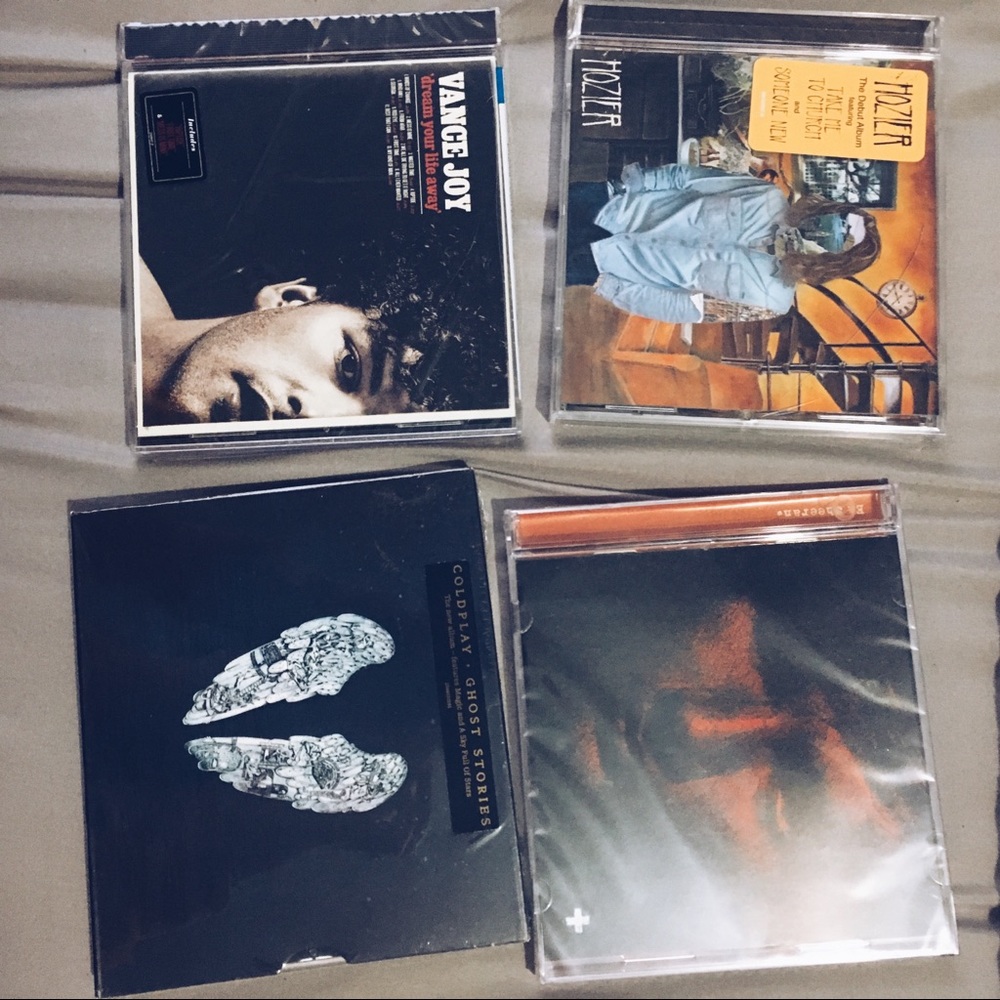 NEW CDS - Vance joy, Coldplay, ed Sheeran, Hozier